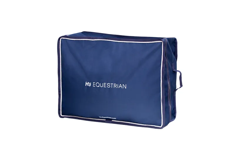 Hy Equestrian Storage Rug Bag - Navy/Grey